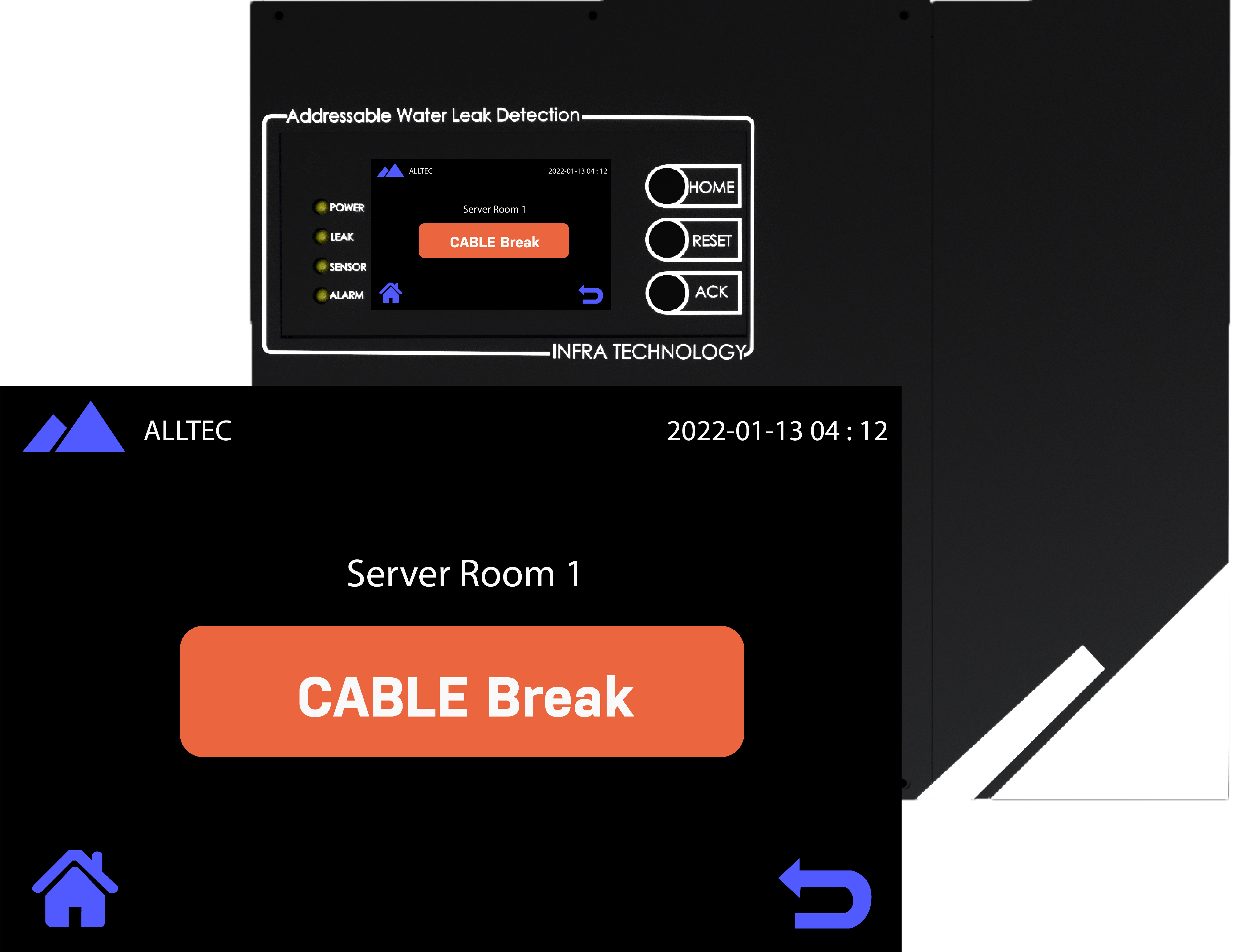 Addressable Water Leak Display