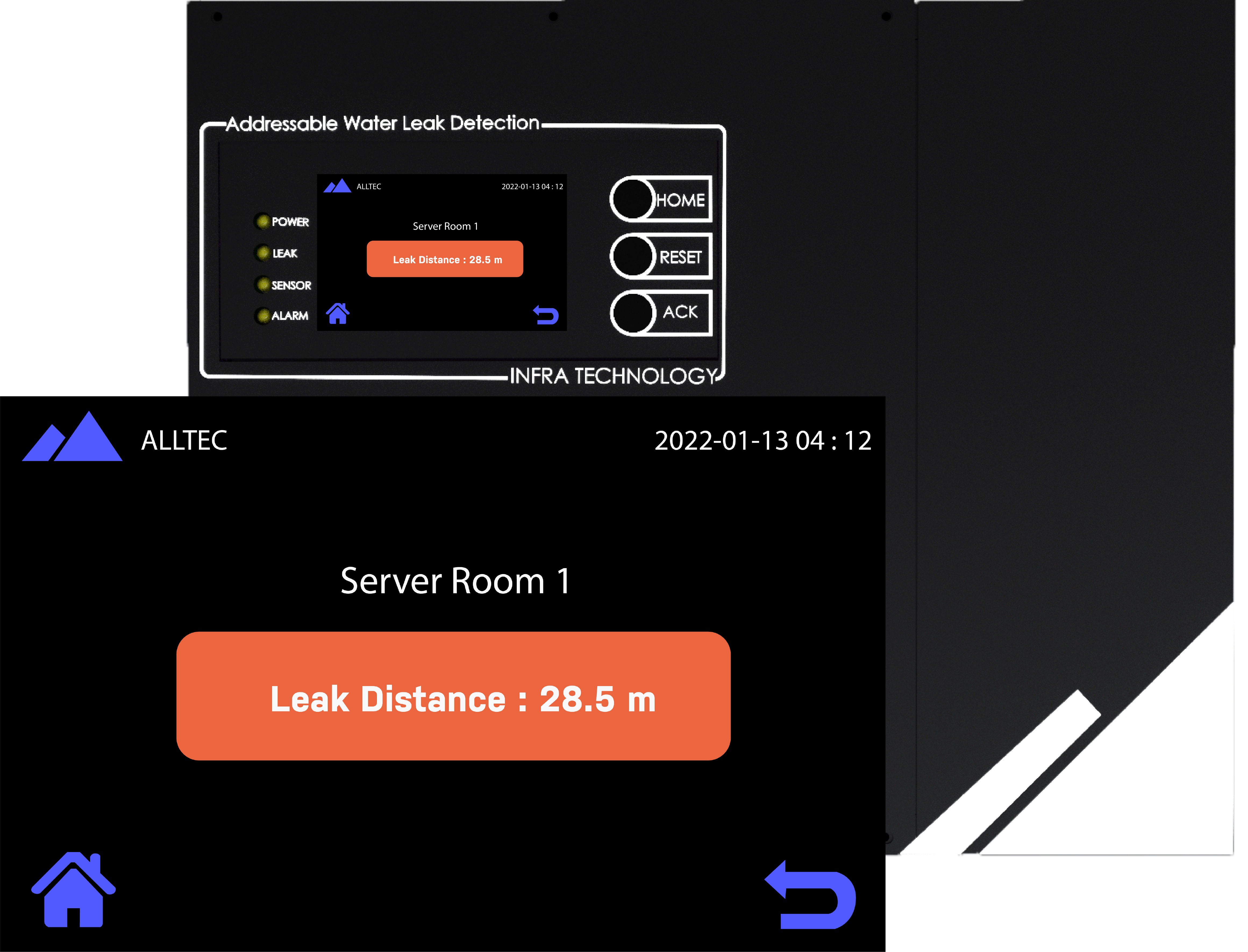 Addressable Water Leak Display